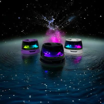 Mini Parlante Magnético G200 Con Luces RGB